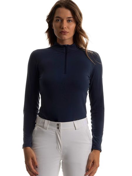 Fischer Koszulka funkcyjna w kolorze granatowym rozmiar: S. Niebieskie bluzki sportowe damskie FISCHER, s, z materiału, bez kołnierzyka, bez ramiączek. Za 183.15 zł.