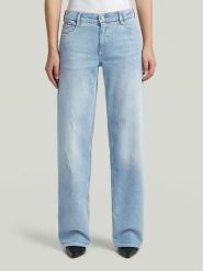 G-Star Dżinsy - Loose fit - w kolorze błękitnym rozmiar: W24/L32. Niebieskie jeansy damskie G-Star. Za 260.96 zł.