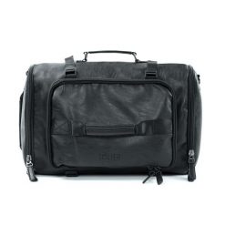 Męska torba plecak 2w1 czarna S35 Riven. Czarne plecaki męskie bez wzorów. Za 194.99 zł.