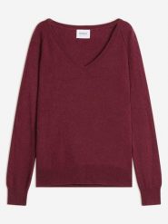 Perfect Cashmere Kaszmirowy sweter "Giusalet" w kolorze bordowym rozmiar: L. Czerwone swetry klasyczne damskie Perfect Cashmere, l, z kaszmiru, bez kołnierzyka. Za 369.99 zł.