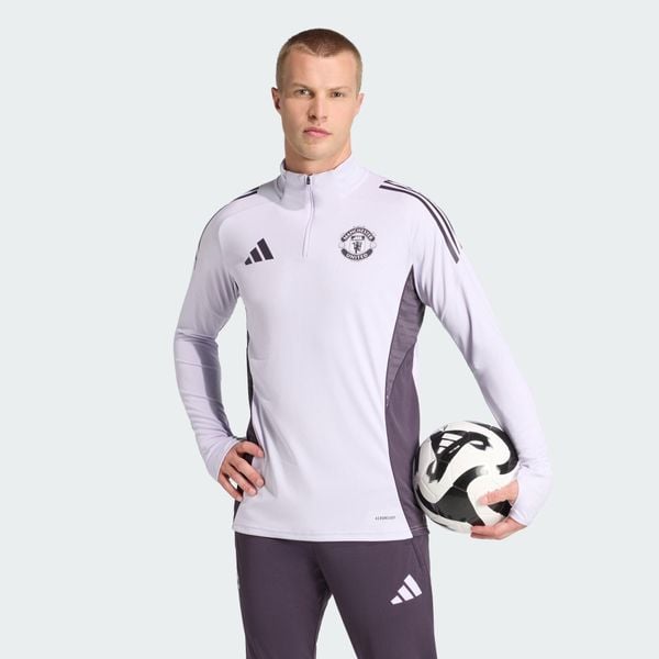 Bluza Manchester United Tiro 25 Competition Training. Czarne bluzy bez kaptura męskie Adidas, s, z dresówki. Za 329.00 zł.