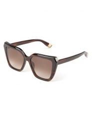 Furla Damskie okulary przeciwsłoneczne w kolorze brązowo-jasnobrązowym rozmiar: 55. Brązowe okulary przeciwsłoneczne damskie Furla. Za 462.29 zł.
