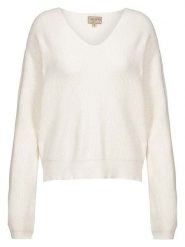 Herrlicher Sweter "Betti" w kolorze kremowym rozmiar: L. Brązowe swetry klasyczne damskie Herrlicher, l, bez kołnierzyka. Za 130.99 zł.