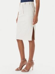 Fracomina Spódnica midi FR26SG2012W42901 Brązowy Regular Fit. Brązowe spódniczki damskie Fracomina, bez wzorów, z syntetyku, midi. Za 409.99 zł.