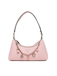 Guess Torebka Everlee HWEG86 79180 Różowy. Czerwone torebki klasyczne damskie Guess, z aplikacjami, ze skóry, bez dodatków. Za 469.99 zł.