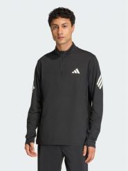 Adidas Bluza techniczna Adi365 Iconic JZ7720 Czarny Regular Fit. Czarne bluzy bez kaptura męskie Adidas, bez wzorów, z syntetyku, sportowe, bez kołnierzyka, bez ramiączek. Za 218.99 zł.