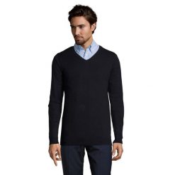 Męski Sweter Glory. Brązowe swetry męskie SOL'S, l, bez wzorów, bez kołnierzyka. Za 187.99 zł.