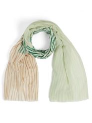 Soyaconcept® Szalik - SC-Canna Kobiety zielony|biały|beżowy, ONE SIZE. Białe szaliki i kominy damskie bez wzorów. Za 79.95 zł.