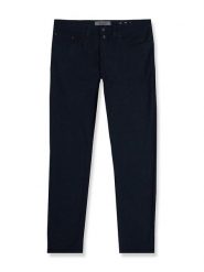 Pierre Cardin Spodnie chino w kolorze granatowym rozmiar: W31/L32. Niebieskie spodnie materiałowe męskie Pierre Cardin, bez wzorów, z materiału. Za 175.95 zł.