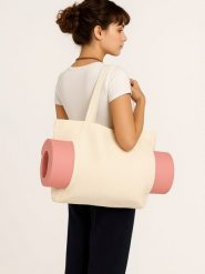 Samimi Torba w kolorze beżowym do jogi - 44 x 44 cm rozmiar: onesize. Brązowe torebki dziecięce Samimi. Za 113.10 zł.