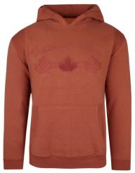 Miedziana Bluza z Kapturem - Pioneer. Brązowe bluzy z kapturem męskie Pioneer, l, z bawełny. Za 219.00 zł.