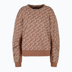 Bluza damska EA7 Emporio Armani Train Graphics Series T-Top. Brązowe bluzy bez kaptura damskie EA7 Emporio Armani, l, z bawełny. Za 499.99 zł.