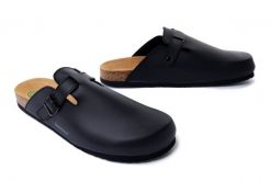 DR. BRINKMANN 600140-1 DS schwarz, klapki profilaktyczne męskie, rozmiary: 48-50. Czarne klapki i japonki męskie Dr. Brinkmann. Za 239.90 zł.