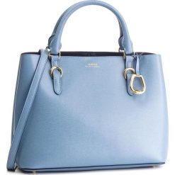 Torebka LAUREN RALPH LAUREN - Bennington 431693831014 Blu Mst/Na. Niebieskie torebki klasyczne damskie Lauren Ralph Lauren, bez wzorów, ze skóry, bez dodatków. W wyprzedaży za 709.00 zł.