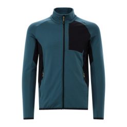 Bluza polarowa męska CMP Fylox. Czarne bluzy bez kaptura męskie CMP, m, z polaru. Za 417.99 zł.