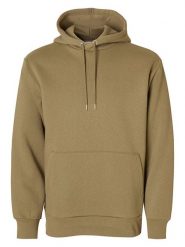 SELECTED HOMME Bluza w kolorze khaki rozmiar: XL. Brązowe bluzy z kapturem męskie Selected Homme, xl. Za 92.21 zł.