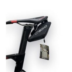 Torba rowerowa pod siodło SOHO WOOSTER. Czarne torebki klasyczne damskie SOHO, bez wzorów, bez dodatków. Za 52.00 zł.