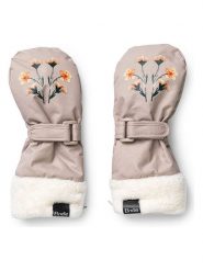 Elodie Details Rękawiczki "Meadow Flower" w kolorze beżowym rozmiar: 80-98. Brązowe rękawiczki dziecięce Elodie Details, bez ramiączek. Za 66.00 zł.
