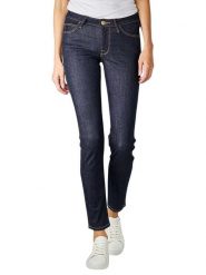 Lee Dżinsy - Skinny fit - w kolorze granatowym rozmiar: W27/L31. Niebieskie jeansy damskie Lee. Za 173.99 zł.