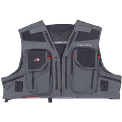 Kamizelka wędkarska Taimen Selenga Vertical. Szare kamizelki męskie TAIMEN, xl. Za 499.00 zł.