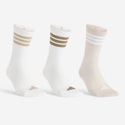 Skarpety sportowe tenis ADIDAS długie 3 pary. Skarpetki damskie Adidas, bez wzorów, z bawełny. Za 69.99 zł.