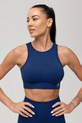 Stanik sportowy fitness seamless Rough Radical Linea Sports Bra. Czerwone biustonosze sportowe damskie ROUGH RADICAL, bez wzorów, z elastanu. Za 104.99 zł.