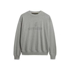 Bluza damska Superdry British Design. Szare bluzy bez kaptura damskie Superdry. Za 277.45 zł.
