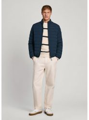 Pepe Jeans Kurtka pikowana "Tomi" w kolorze granatowym rozmiar: S. Niebieskie kurtki męskie Pepe Jeans, s, bez wzorów, z jeansu, bez kaptura. Za 241.56 zł.