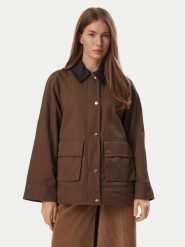 Marella Kurtka przejściowa Emme by Marella Rafia 2625026011 Brązowy Regular Fit. Brązowe kurtki damskie Marella, bez wzorów, z syntetyku, bez kaptura. Za 1,229.00 zł.