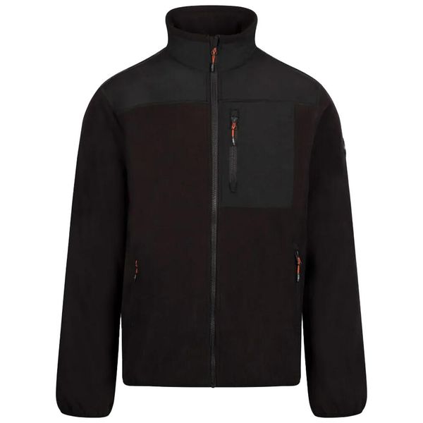 Męska Bluza Polarowa Lafferty. Czarne bluzy z kapturem męskie Trespass, na zimę, m, z materiału. Za 279.99 zł.