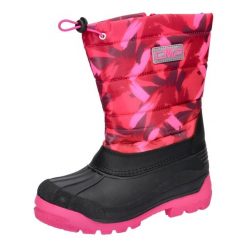Śniegowce juniorskie CMP Sneewy Snowboots. Czarne buty zimowe męskie CMP, na zimę, bez zapięcia. Za 199.99 zł.