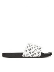 EA7 Emporio Armani Klapki 7X000109 AF15125 F0043 Biały. Białe klapki i japonki męskie EA7 Emporio Armani, z tworzywa sztucznego. Za 169.99 zł.