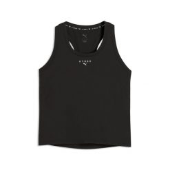Damski top bez rękawów PUMA × HYROX DRYELITE PUMA. Czarne topy sportowe damskie Puma, xs, bez wzorów, z dżerseju, bez ramiączek. Za 229.00 zł.