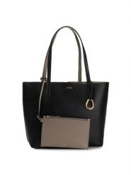 Lauren Ralph Lauren Torebka Rvrsble Tote 431795329001 Czarny. Czarne torebki klasyczne damskie Lauren Ralph Lauren, bez wzorów, ze skóry, bez dodatków. Za 939.99 zł.