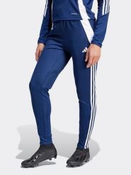 Adidas Spodnie dresowe w kolorze granatowym rozmiar: M. Niebieskie spodnie dresowe męskie Adidas, bez wzorów, z dresówki. Za 178.79 zł.
