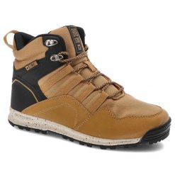 Beżowe Trekkingi Big Star Ocieplane Damskie Buty. Brązowe trapery damskie Big Star, ze skóry ekologicznej, bez obcasa. Za 239.00 zł.