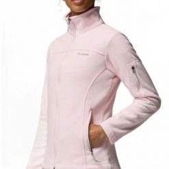 Bluza Columbia Fast Trek Ii Różowa. Czerwone bluzy bez kaptura damskie Columbia, l, z tkaniny. Za 219.00 zł.
