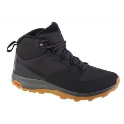 Buty Salomon Outsnap Cswp M 409220 czarne. Czarne buty trekkingowe męskie z gumy, bez zapięcia. Za 800.96 zł.