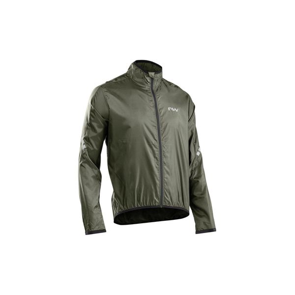 Kurtka rowerowa od wiatru i deszczu NORTHWAVE Vortex 2 DWR. Zielone kurtki męskie Northwave, xl, bez wzorów. Za 220.00 zł.