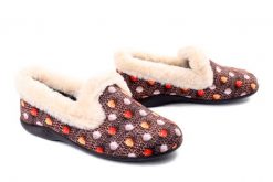 Sanital Flex Z26211X brown, domowe damskie. Brązowe kapcie damskie Sanital Flex. Za 129.90 zł.