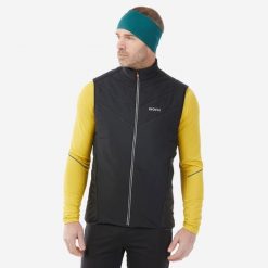Kamizelka do narciarstwa biegowego męska Inovik XC S 100. Czarne kamizelki męskie INOVIK, m, z elastanu. Za 219.99 zł.