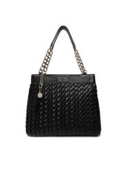 Nine West Torebka CEO-DAKOTA-II-LDA8007 Czarny. Czarne torebki klasyczne damskie Nine West, bez wzorów, z materiału, bez dodatków. Za 299.99 zł.