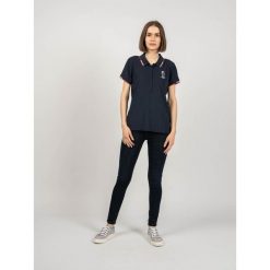 Koszulka polo do golfa damska Auroa. Niebieskie bluzki damskie North Sails, s, bez wzorów, z poliesteru, sportowe, bez kołnierzyka, bez ramiączek. Za 250.00 zł.