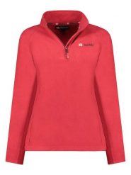 Canadian Peak Kurtka polarowa "Tugeak" w kolorze czerwonym rozmiar: M. Czerwone kurtki damskie Canadian Peak, m, bez wzorów, z polaru, bez kaptura. Za 96.14 zł.