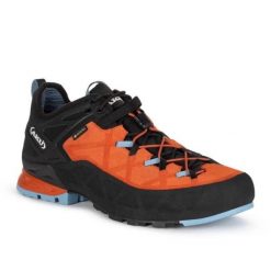 Buty Aku Rock Dfs Gtx 722158 pomarańczowe. Brązowe buty trekkingowe męskie z gore-texu, bez zapięcia, wspinaczkowe, gore-tex. W wyprzedaży za 814.85 zł.