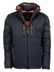 Geographical Norway Kurtka zimowa "Beachwood" w kolorze granatowym rozmiar: S. Niebieskie kurtki męskie Geographical Norway, na zimę, s, bez wzorów, bez kaptura. Za 269.75 zł.