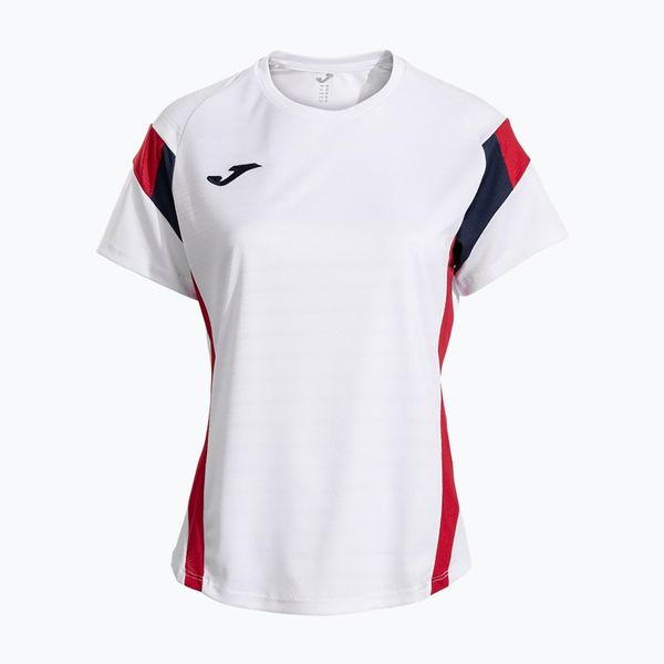 Koszulka tenisowa damska Joma Montreal. Białe topy sportowe damskie Joma, l, bez wzorów, z materiału, bez ramiączek. Za 129.99 zł.