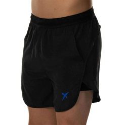 Short Drop Shot Aker. Czarne szorty męskie DROP SHOT, bez wzorów, z materiału. Za 298.00 zł.