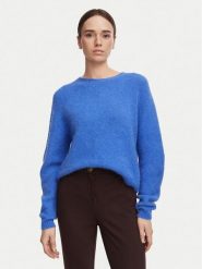 Marella Sweter Giunco 2623366322 Niebieski Loose Fit. Niebieskie swetry klasyczne damskie Marella, m, z syntetyku, bez kołnierzyka. Za 939.99 zł.