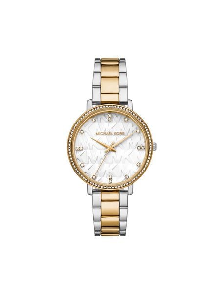 Michael Kors Zegarek Pyper MK4918 Srebrny. Szare, analogowe zegarki damskie Michael Kors, srebrne. Za 599.99 zł.
